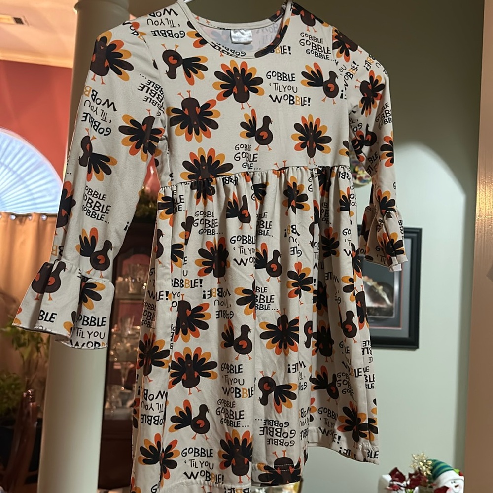 Girls Thanksgiving dress